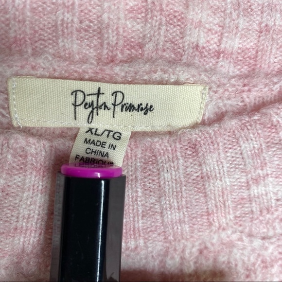 Peyton Primrose New Pink Knit Sweater - Picture 6 of 9